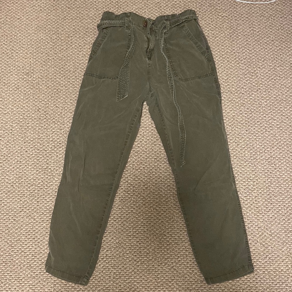 Green pants
